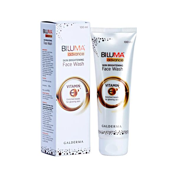 Biluma Advance Skin Brightening Face Wash with Vitamin E | For All Skin Types